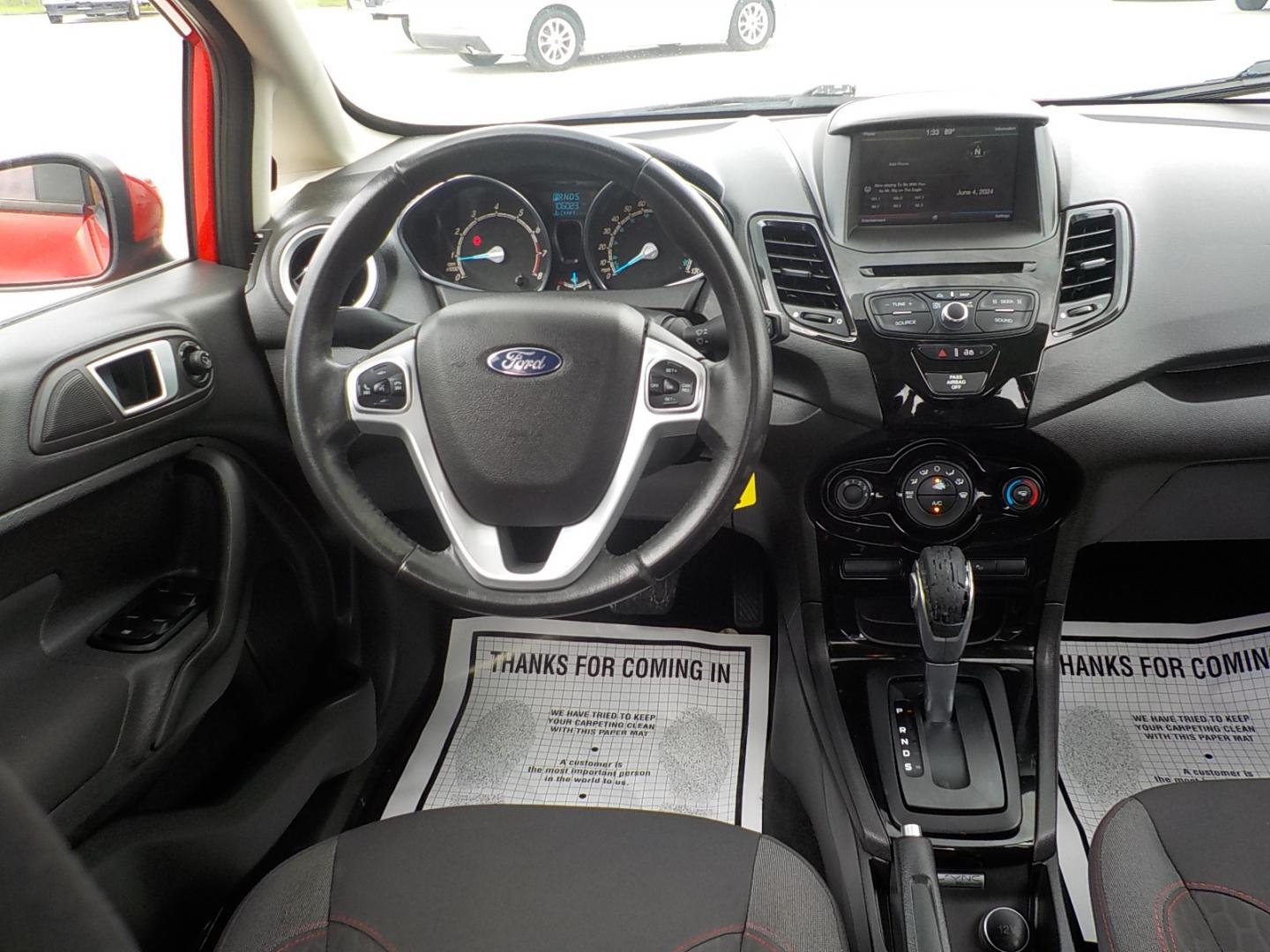 2014 Red /Charcoal Ford Fiesta (3FADP4BJ0EM) , Automatic transmission, located at 1617 W Church Street, Livingston, TX, 77351, (936) 327-3600, 30.710995, -94.951157 - WOW!! Need to check this one out for the price range it's in! You won't be disappointed! - Photo#12